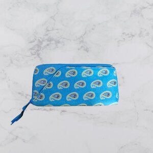 Gently Used Blue Vera Bradley Whale Design Wallet